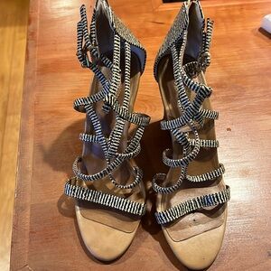 Seychelles strapping wedges